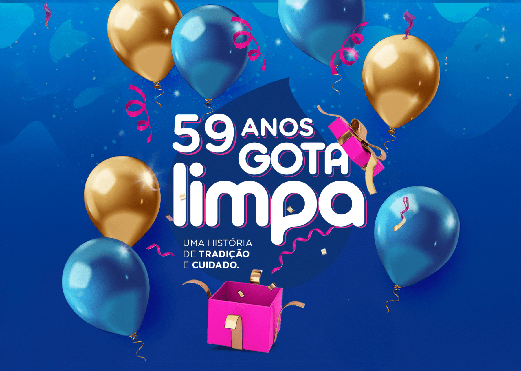 59 Anos Gota Limpa