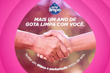Mais um ano de Gota Limpa com você