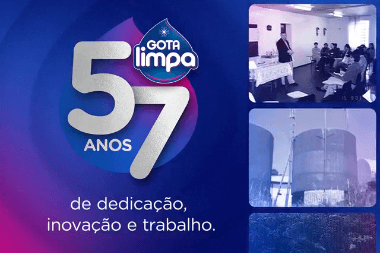 Celebramos nossos 57 anos de dedicação, inovação e trabalho