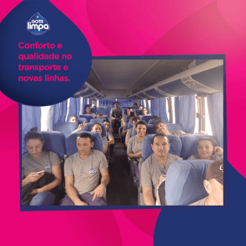 Conforto e qualidade no transporte e novas linhas