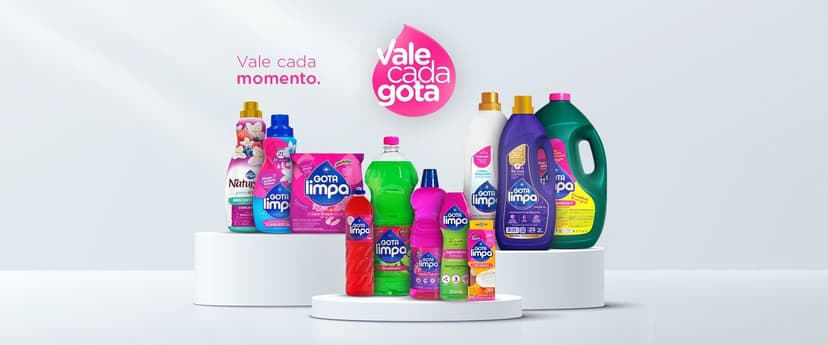Produtos Gota Limpa - Vale cada momento