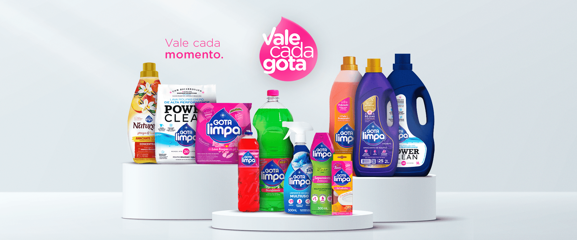 Vale cada momento - Gota Limpa