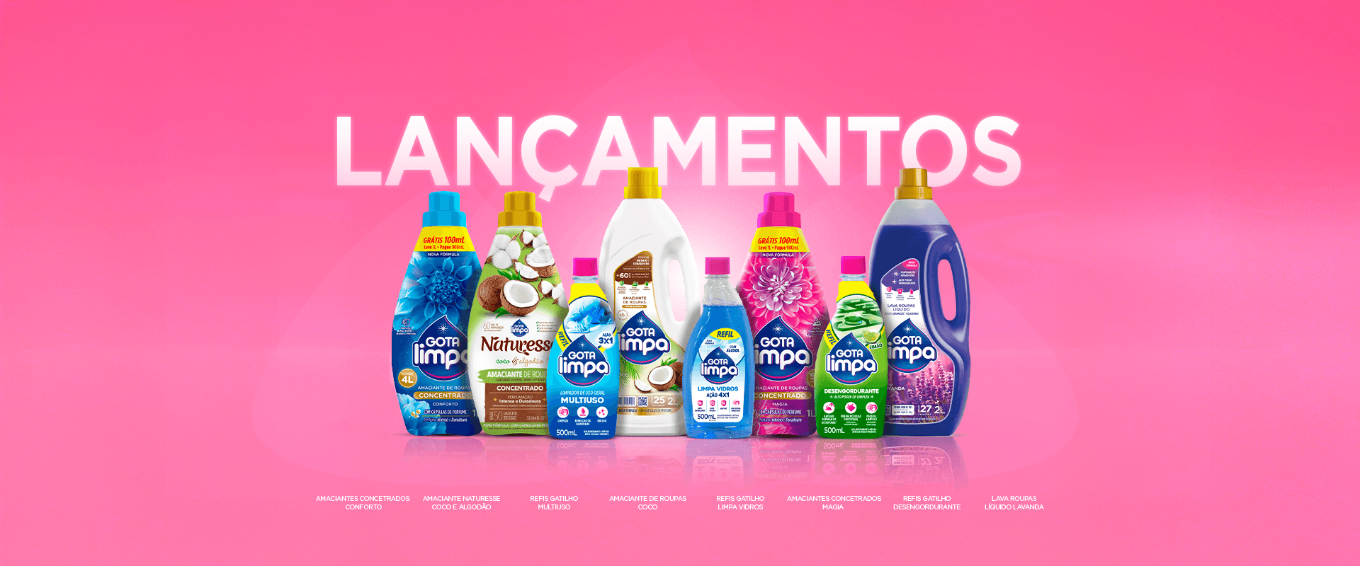 Lançamentos Gota Limpa