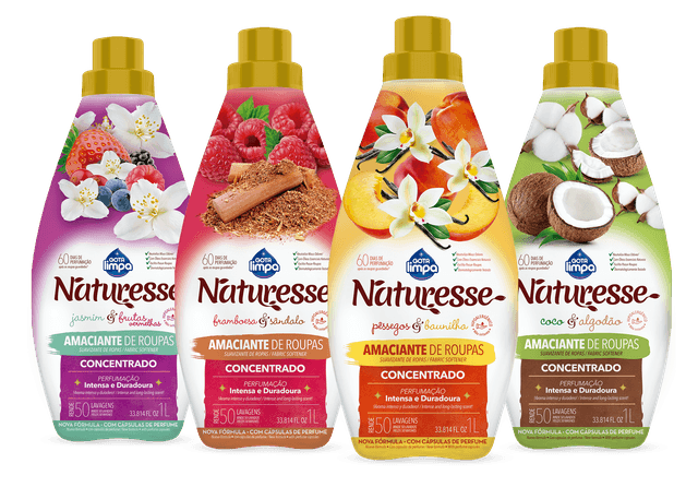 Linha Amacinates Naturesse