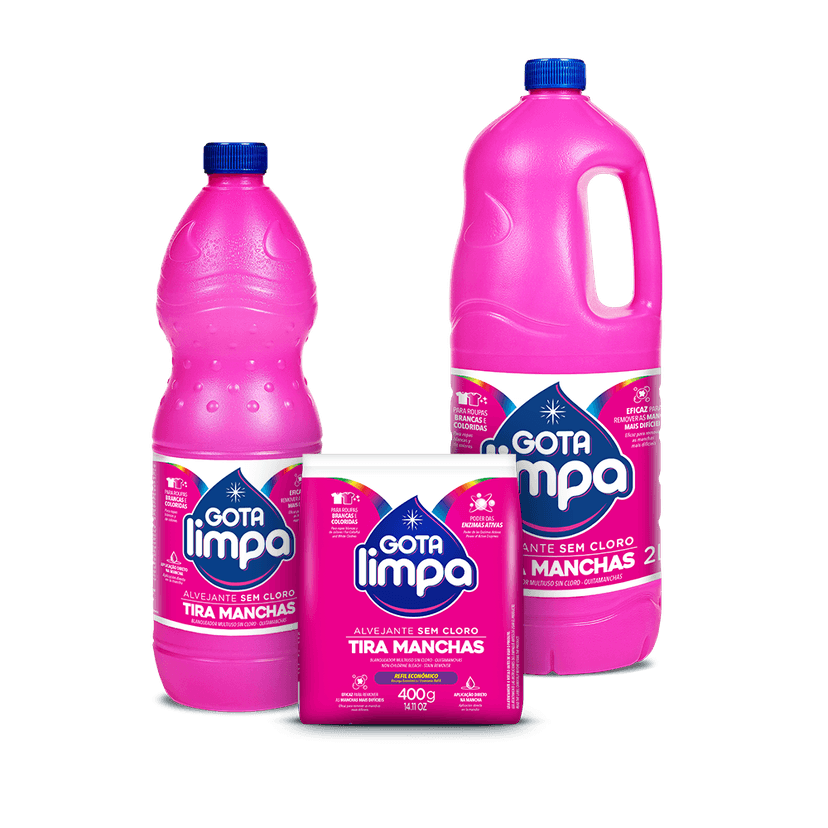 Alvejante sem Cloro Gota Limpa