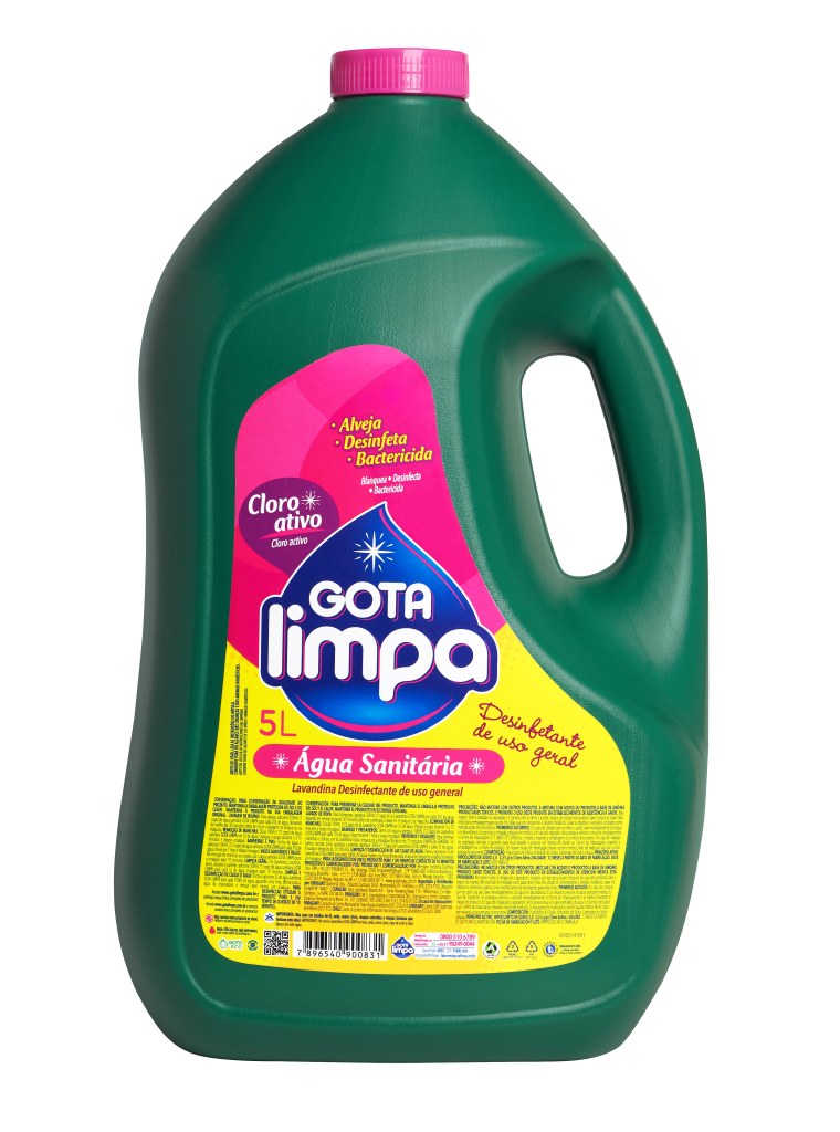 Água Sanitária Gota Limpa 5L