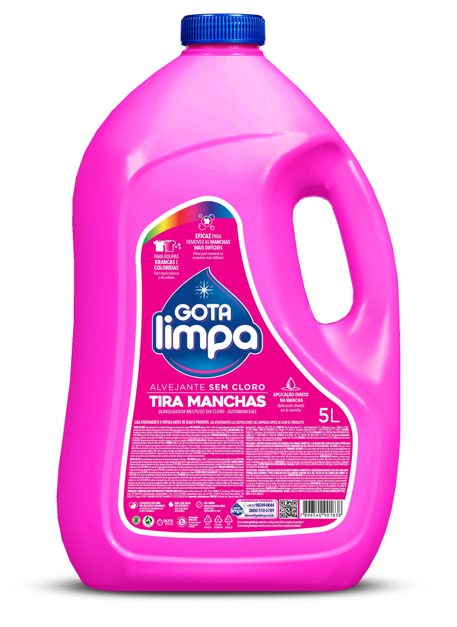 Gota Limpa Multipurpose Non-Chlorine Bleach 5L