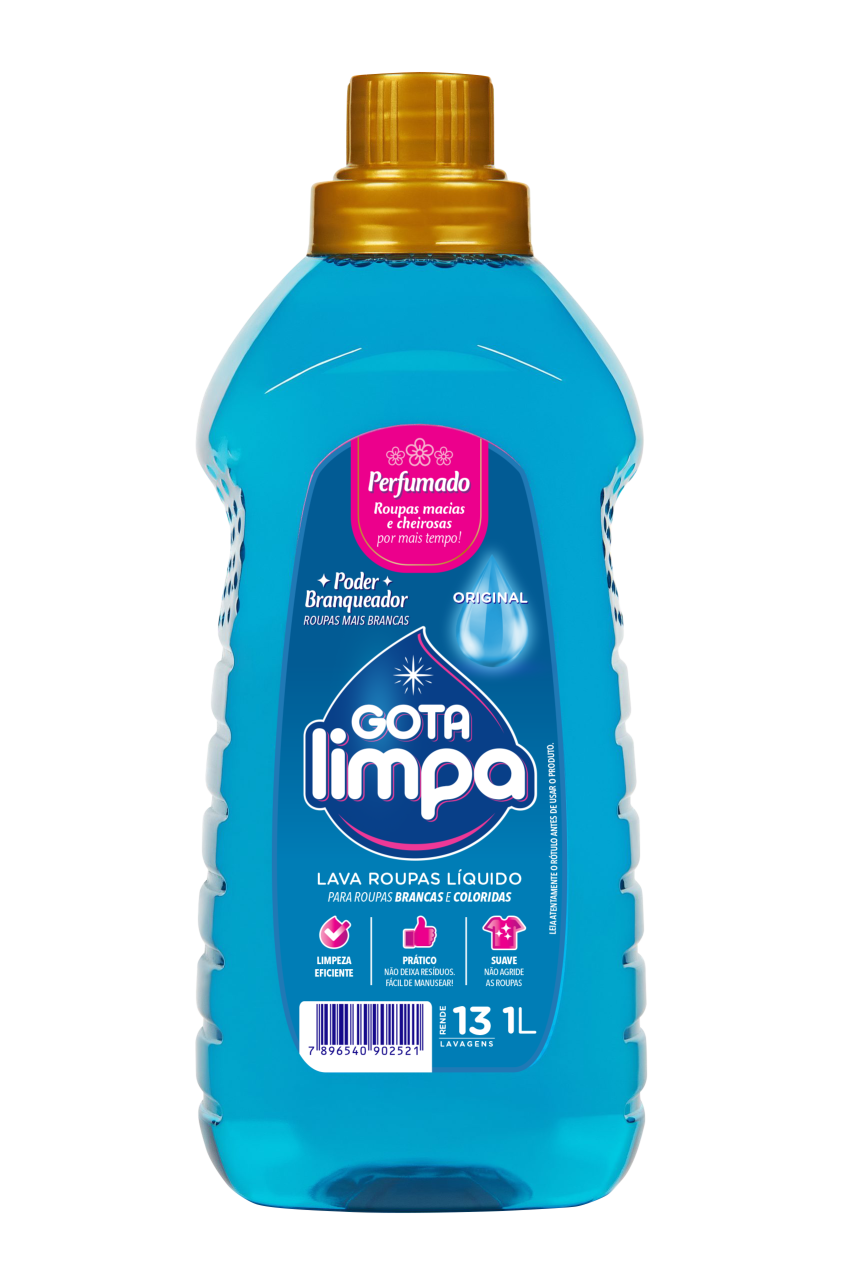 Gota Limpa Liquid Laundry Detergent Original 1L