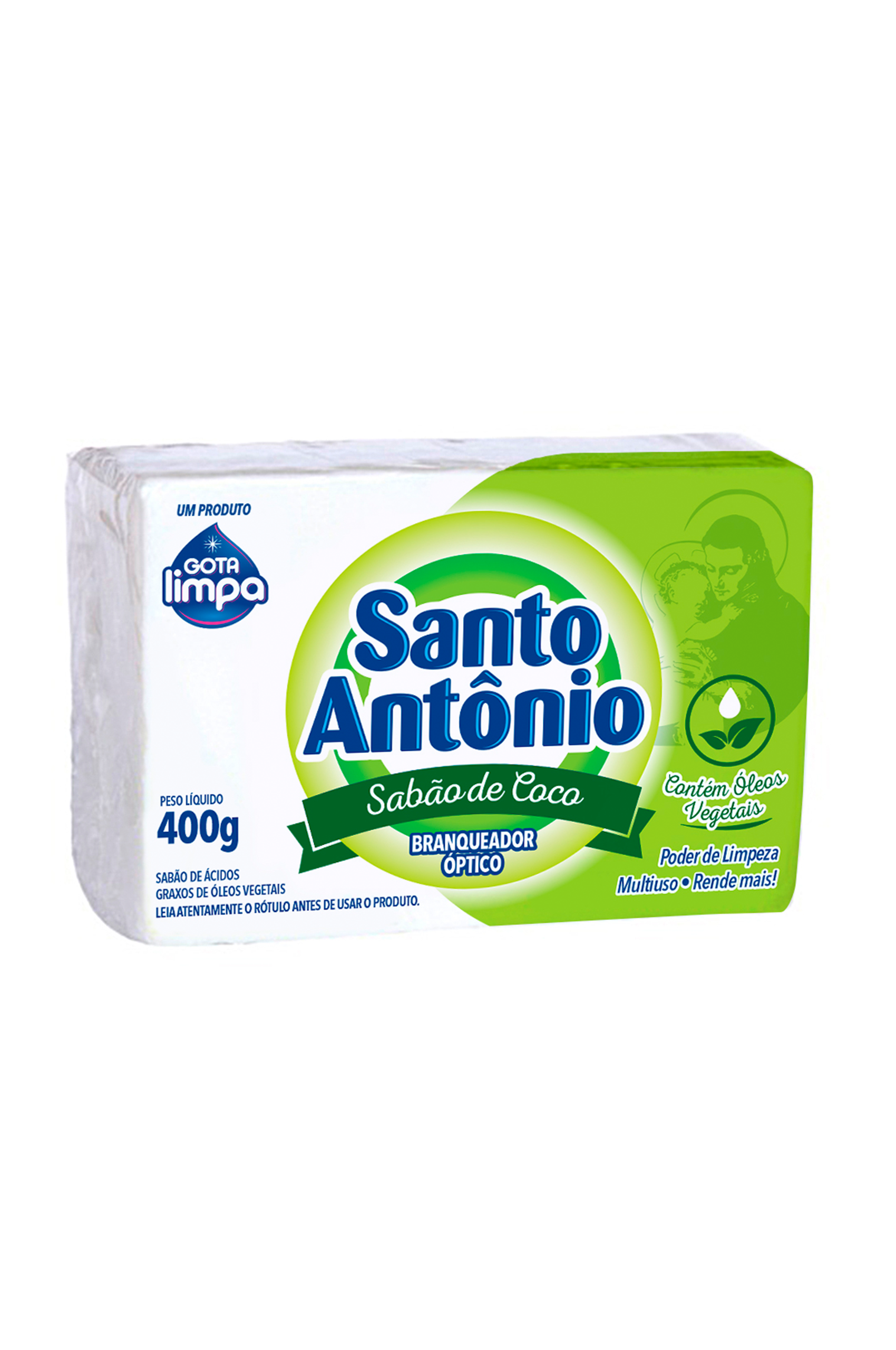 Santo Antônio Soap Coconut 400g