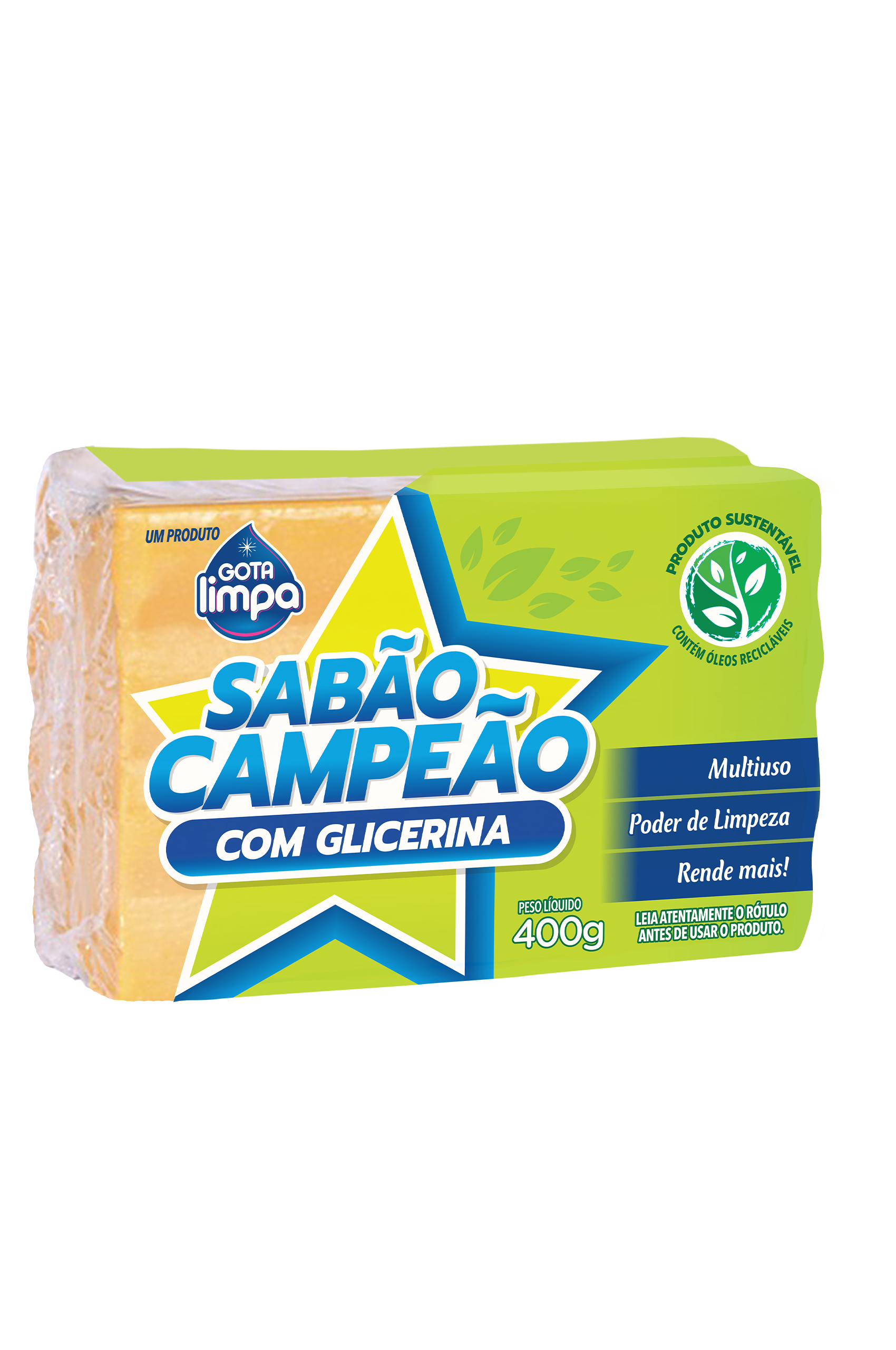 Jabón Campeão 400g