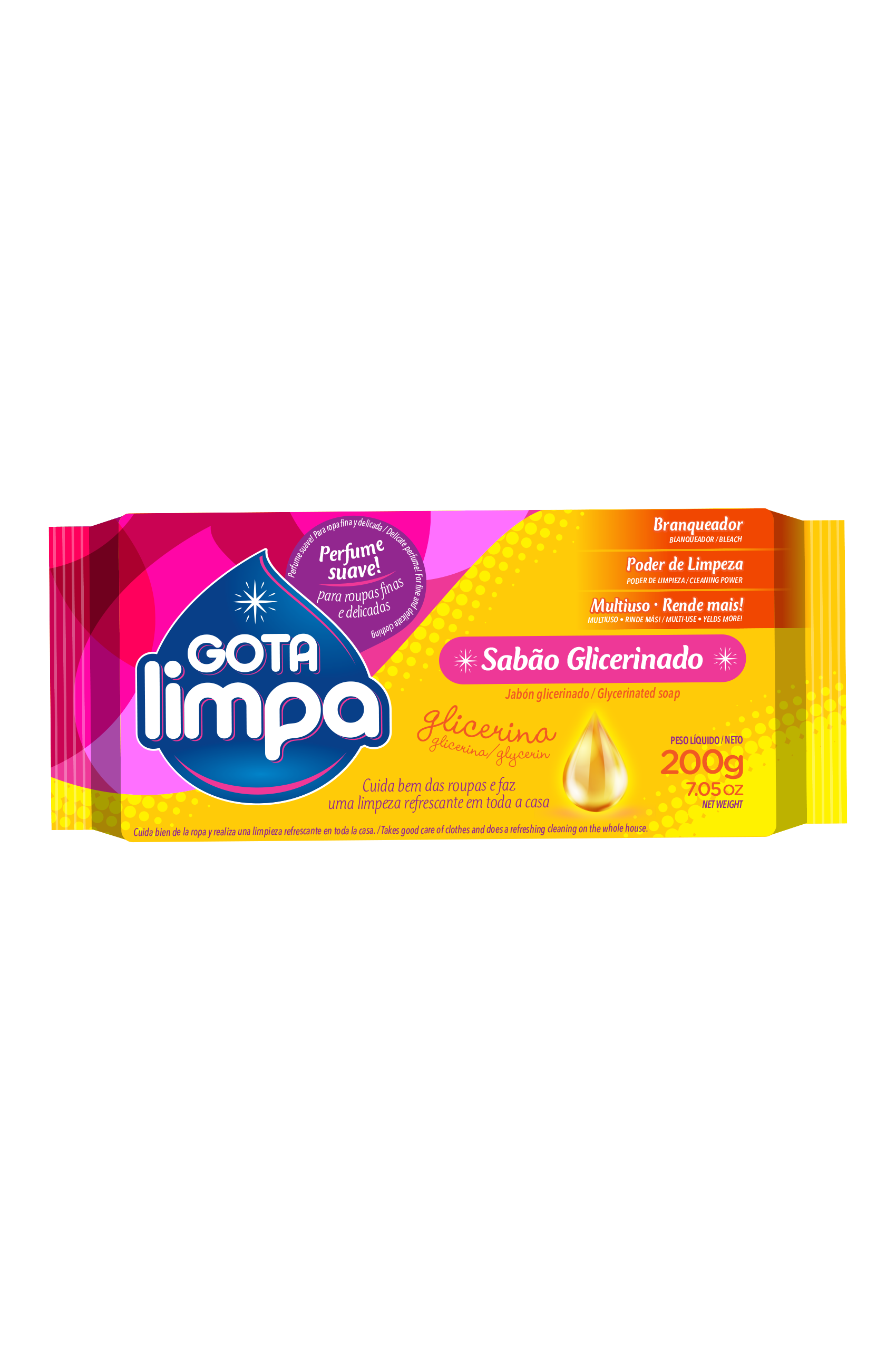 Gota Limpa Glycerin Soap Glycerin 200g