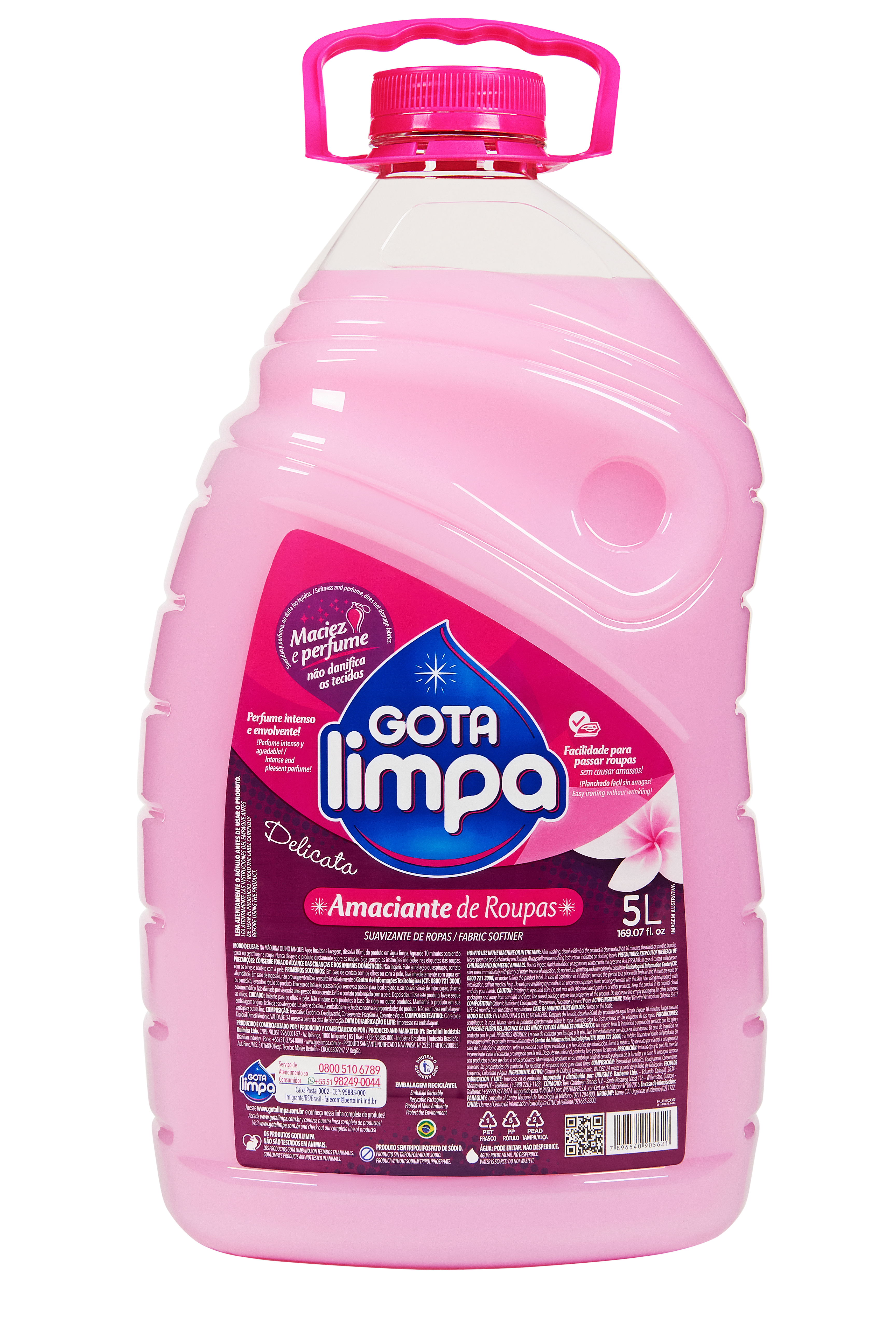 Amaciante Gota Limpa Delicata 5L