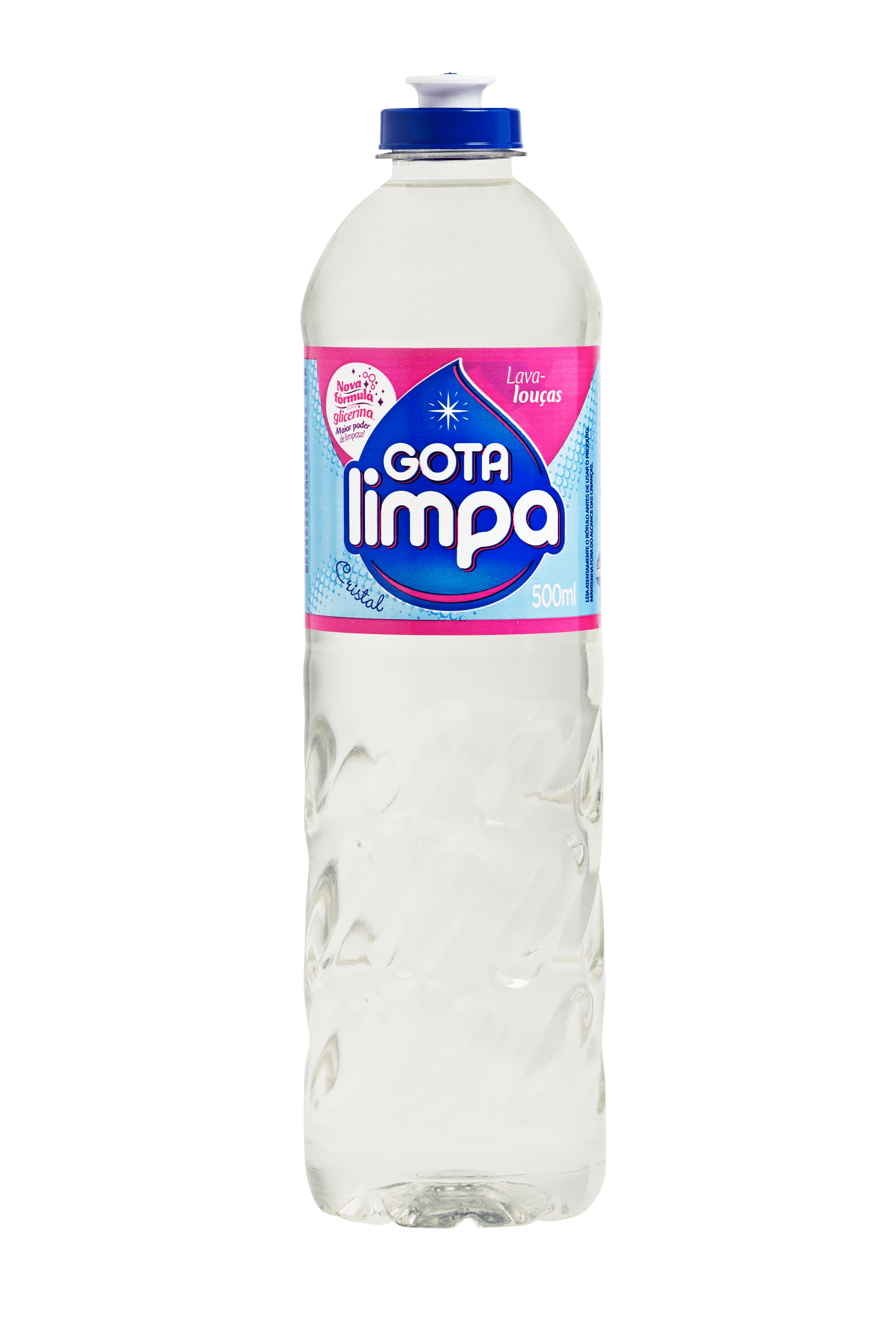 Gota Limpa Liquid Dishwashing Detergent Crystal 500ml