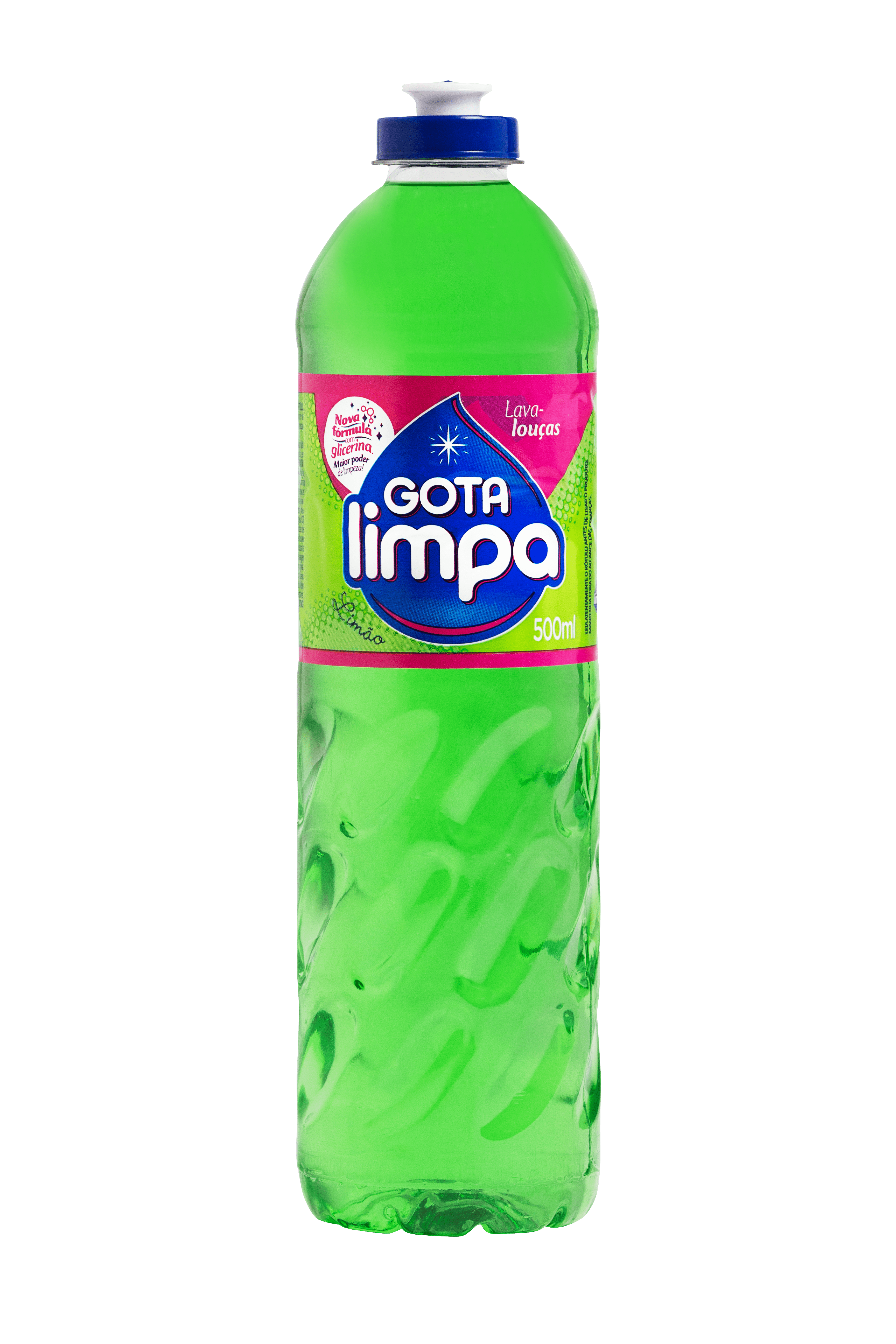 Lava Louças Gota Limpa Limão 500mL