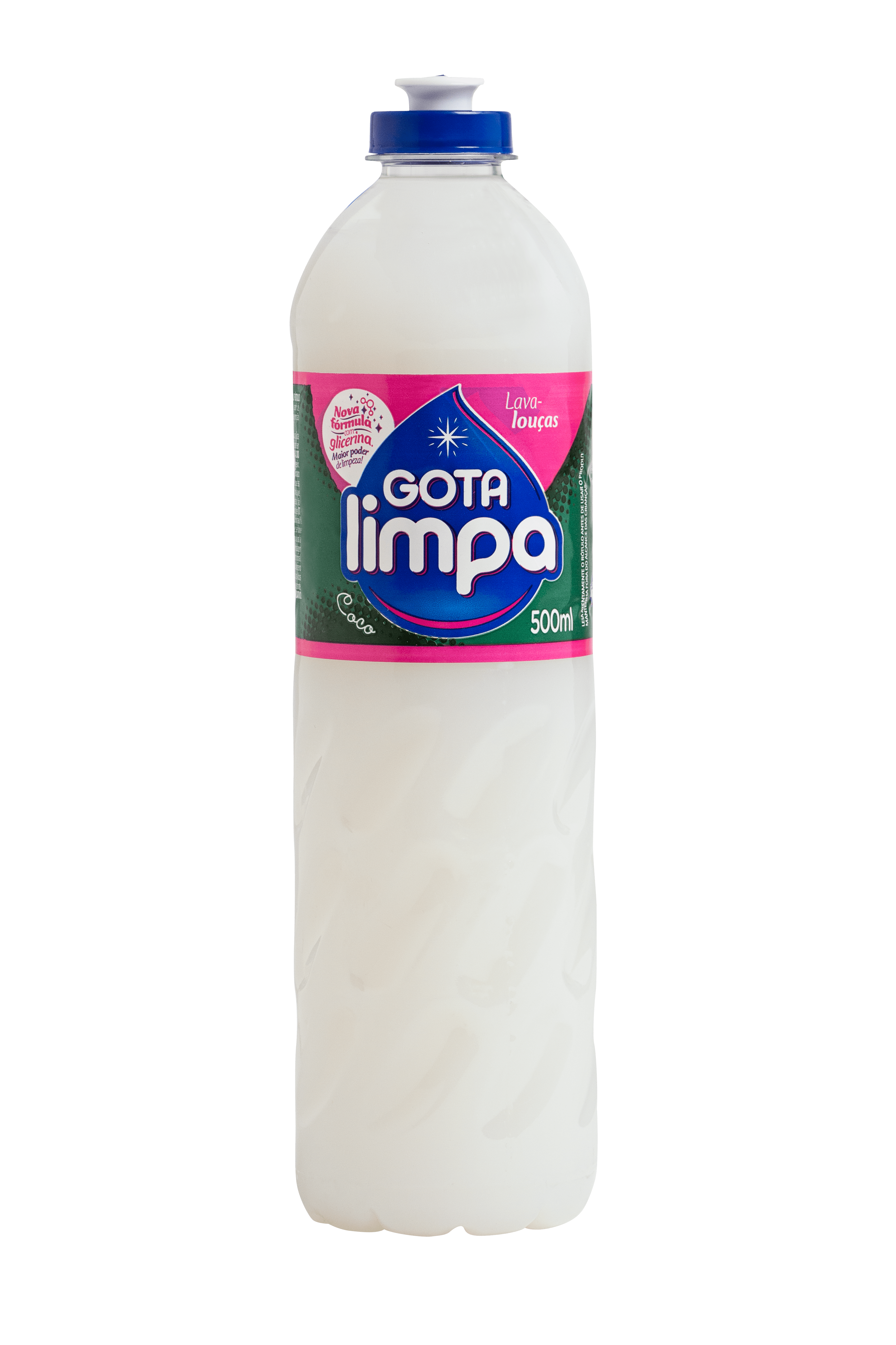 Gota Limpa Liquid Dishwashing Detergent Coconut 500ml