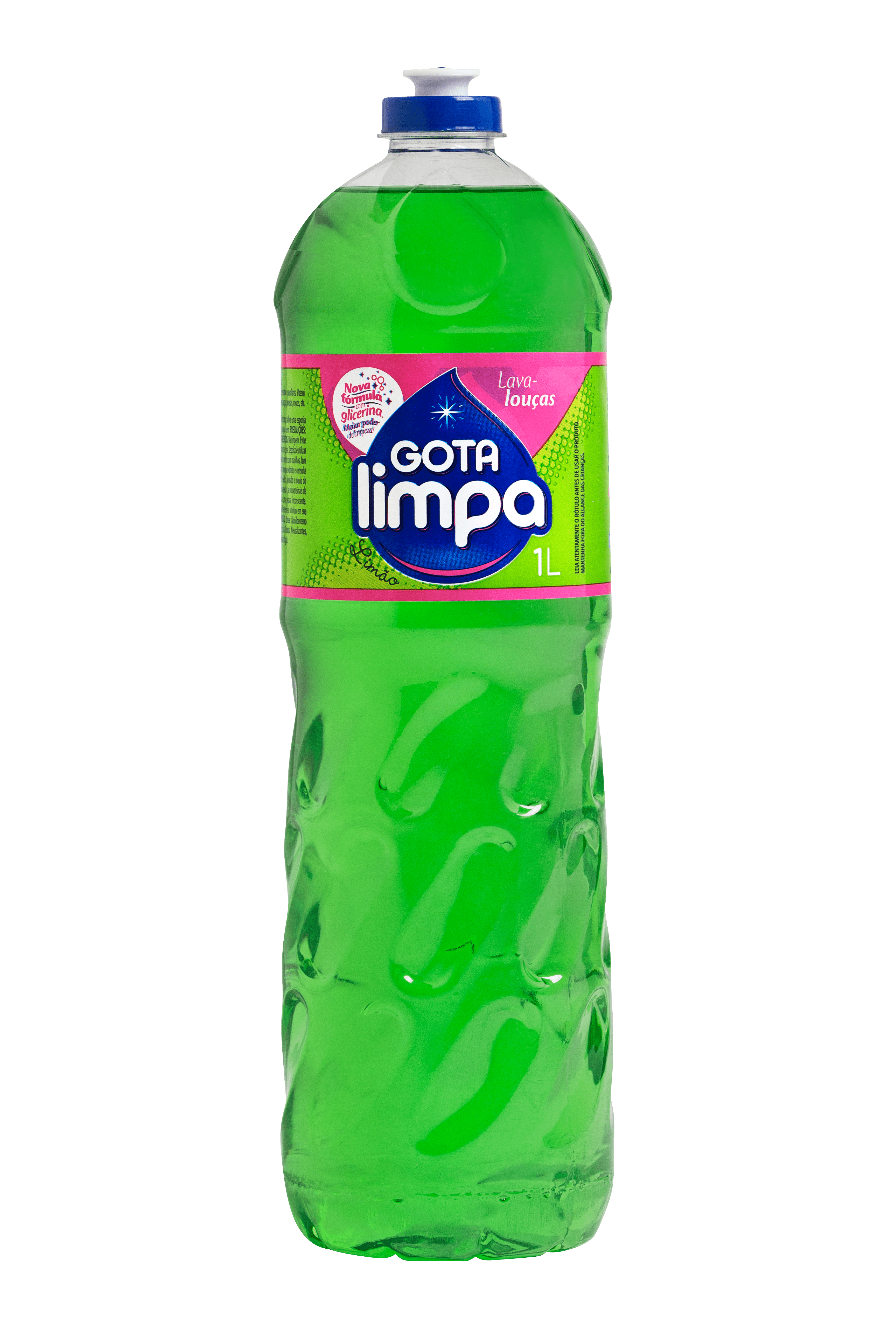 Detergente Lavavajillas Gota Limpa Limón 1L