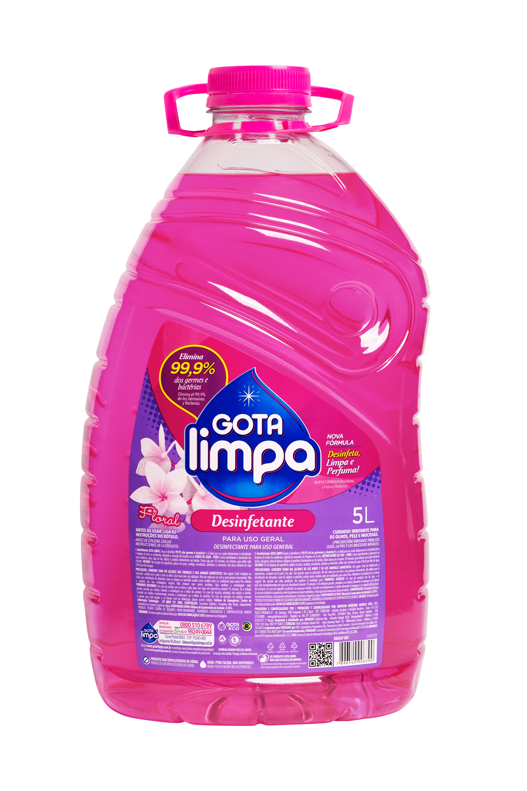 Gota Limpa Disinfectant Lavender 5L