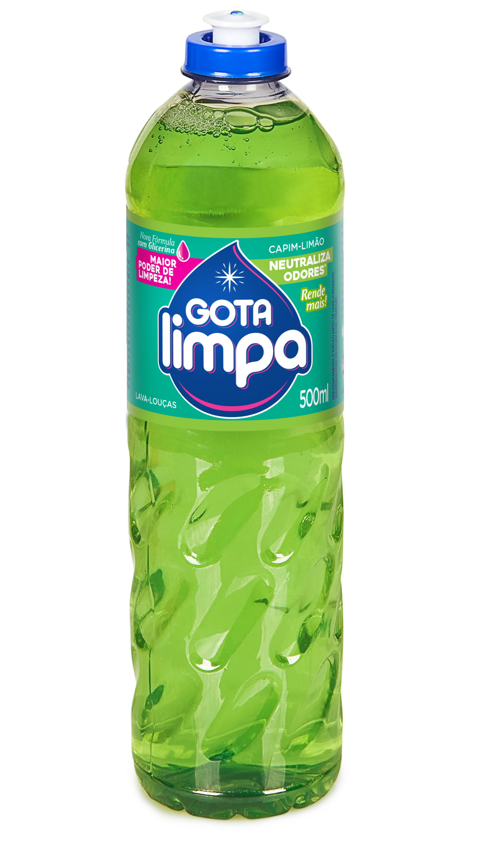 Lava Louças Gota Limpa Capim Limão 500mL